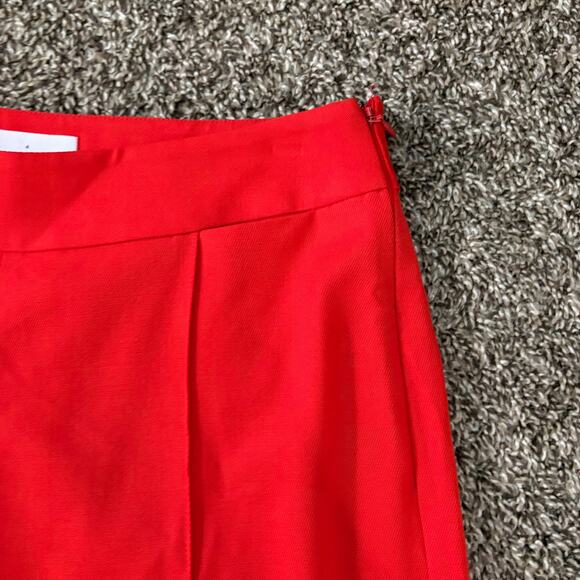 Argent Women's Trousers Size 4 Red Classic Christmas Colorful Holiday Party - Picture 3 of 6